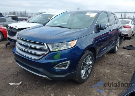 2017 Ford Edge Titanium z USA, uszkodzony, nr VIN 2FMPK4K9XHBC58110
